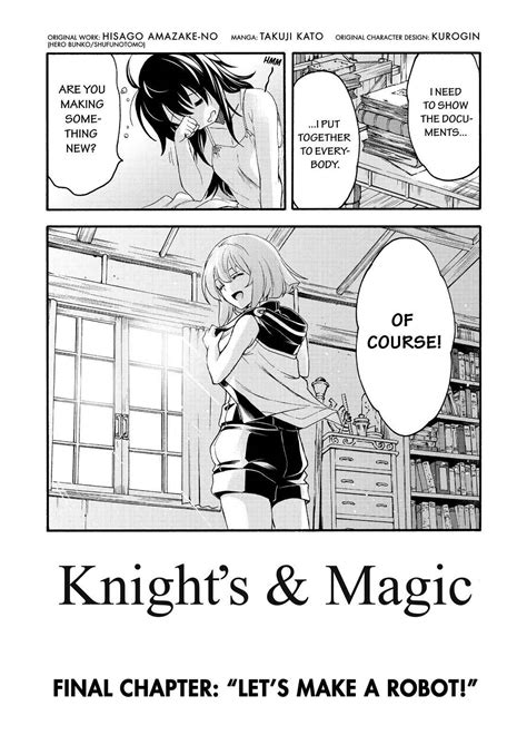 Knighta and magic manga
